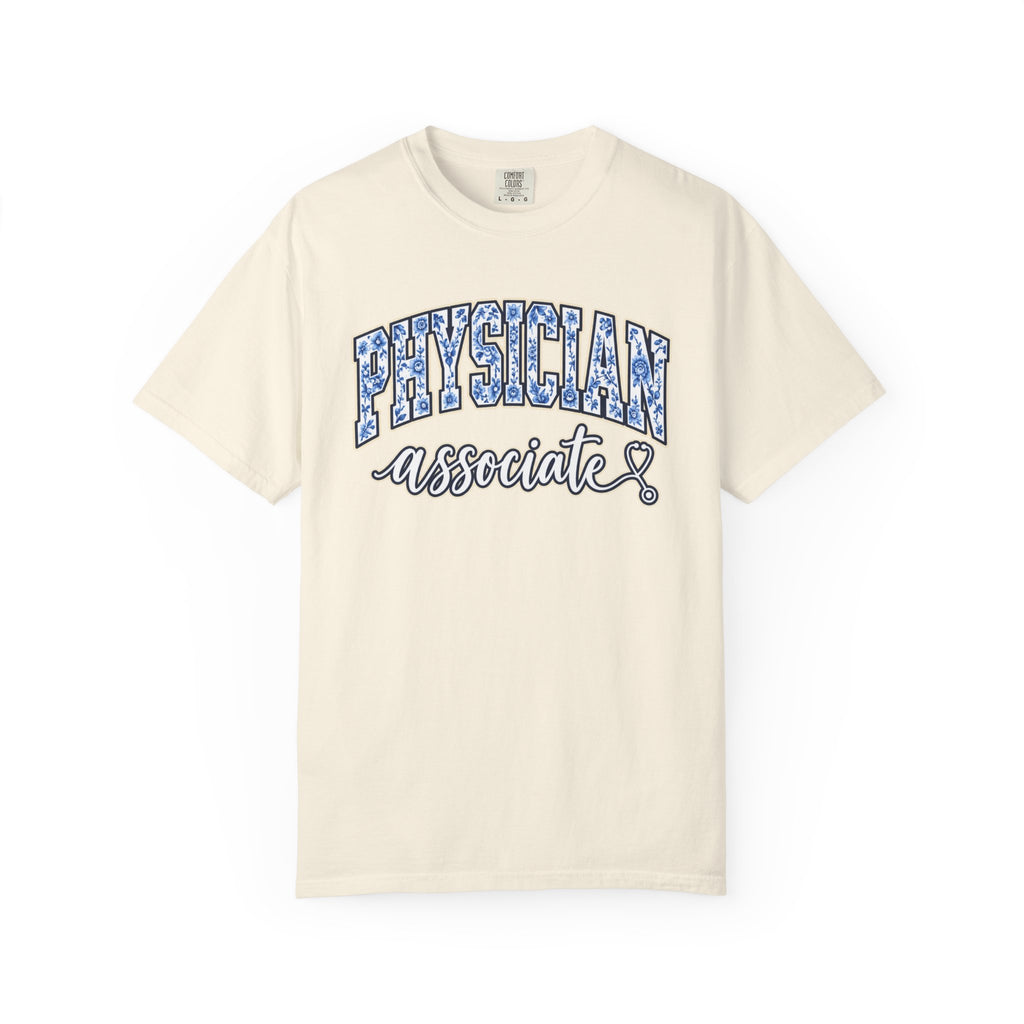 Physician Associate Varsity Shirt in Ivory