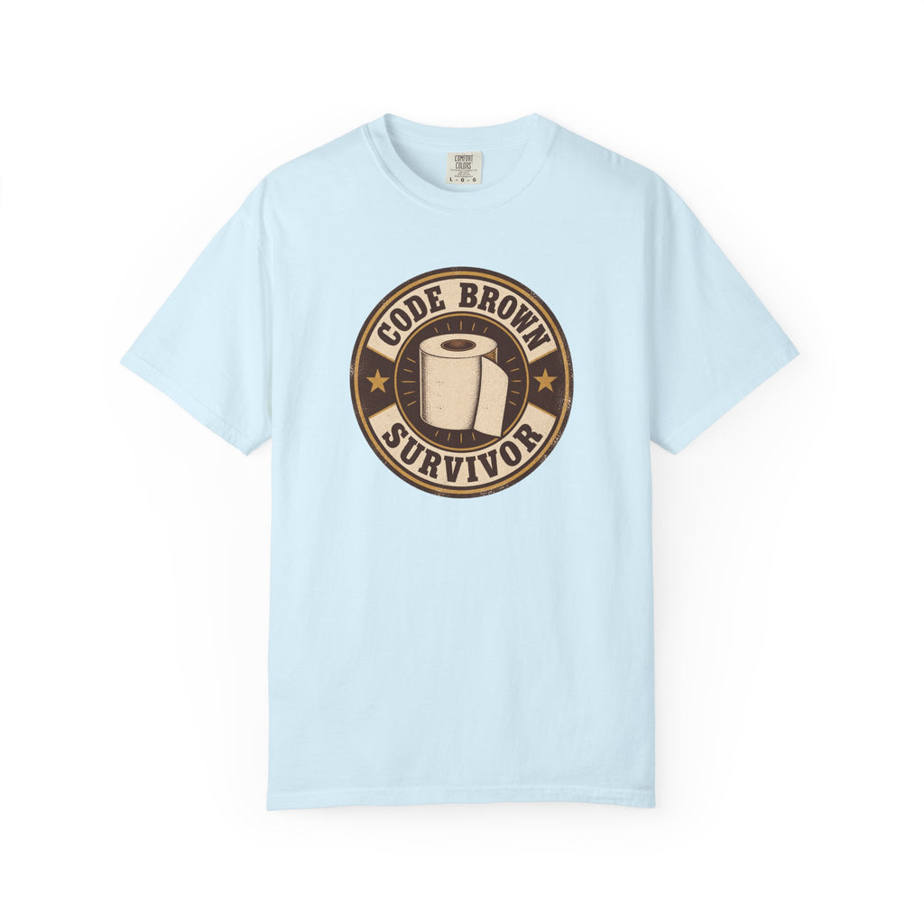 Code Brown Survivor Shirt in Chambray