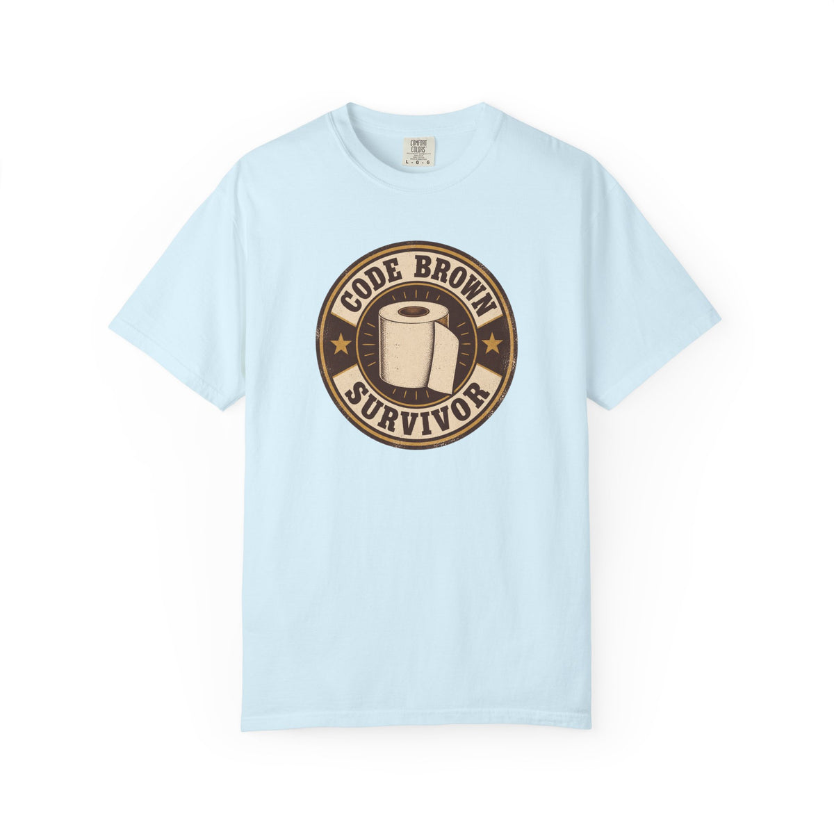 Code Brown Survivor Shirt in Chambray
