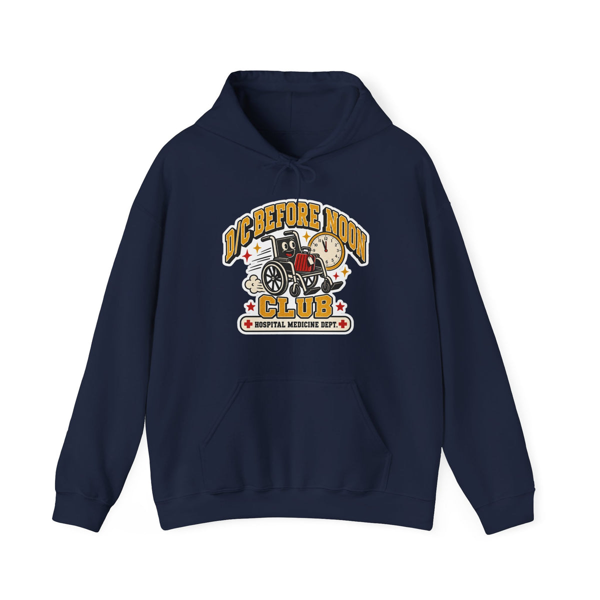 D/C Before Noon Club Hoodie in Navy