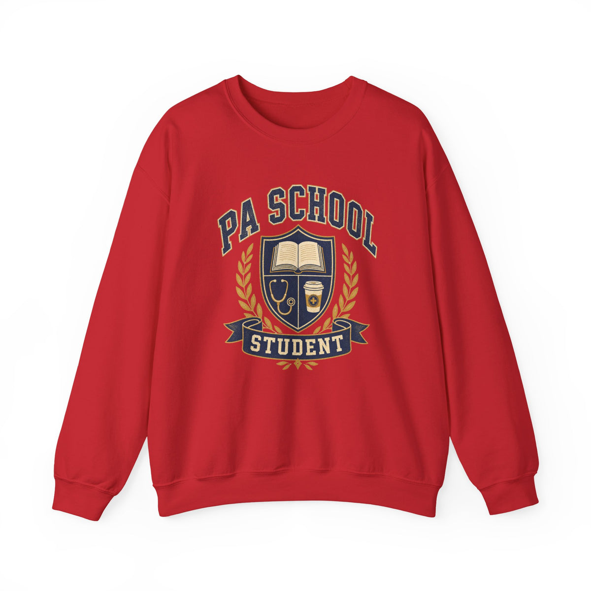 PA School Student Gildan 18000 sweatshirt in Red