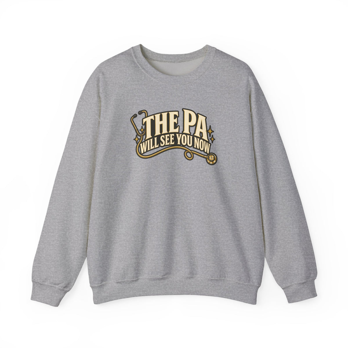 The PA Will See You Now Sweatshirt in Sport Grey