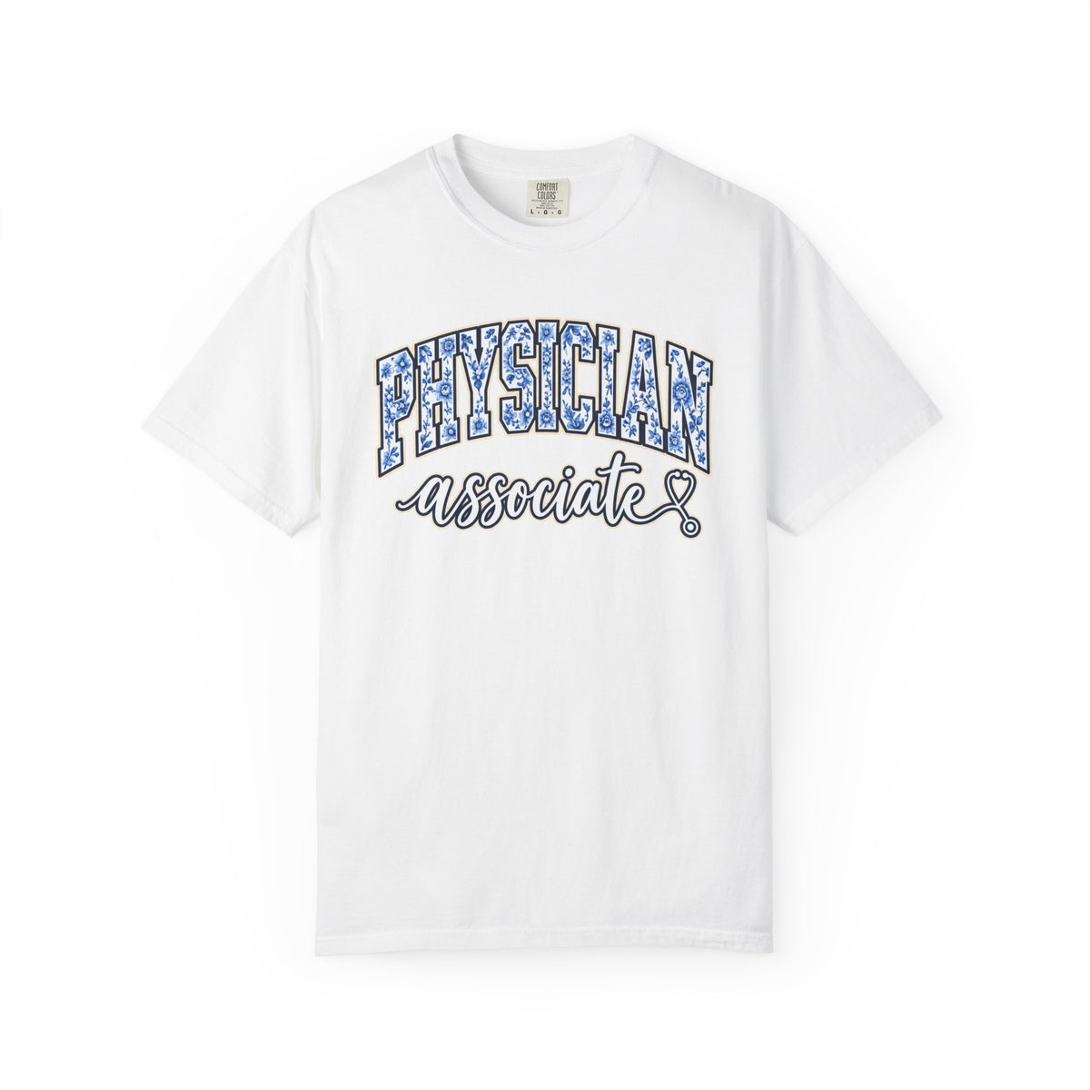 Physician Associate Varsity Shirt in White