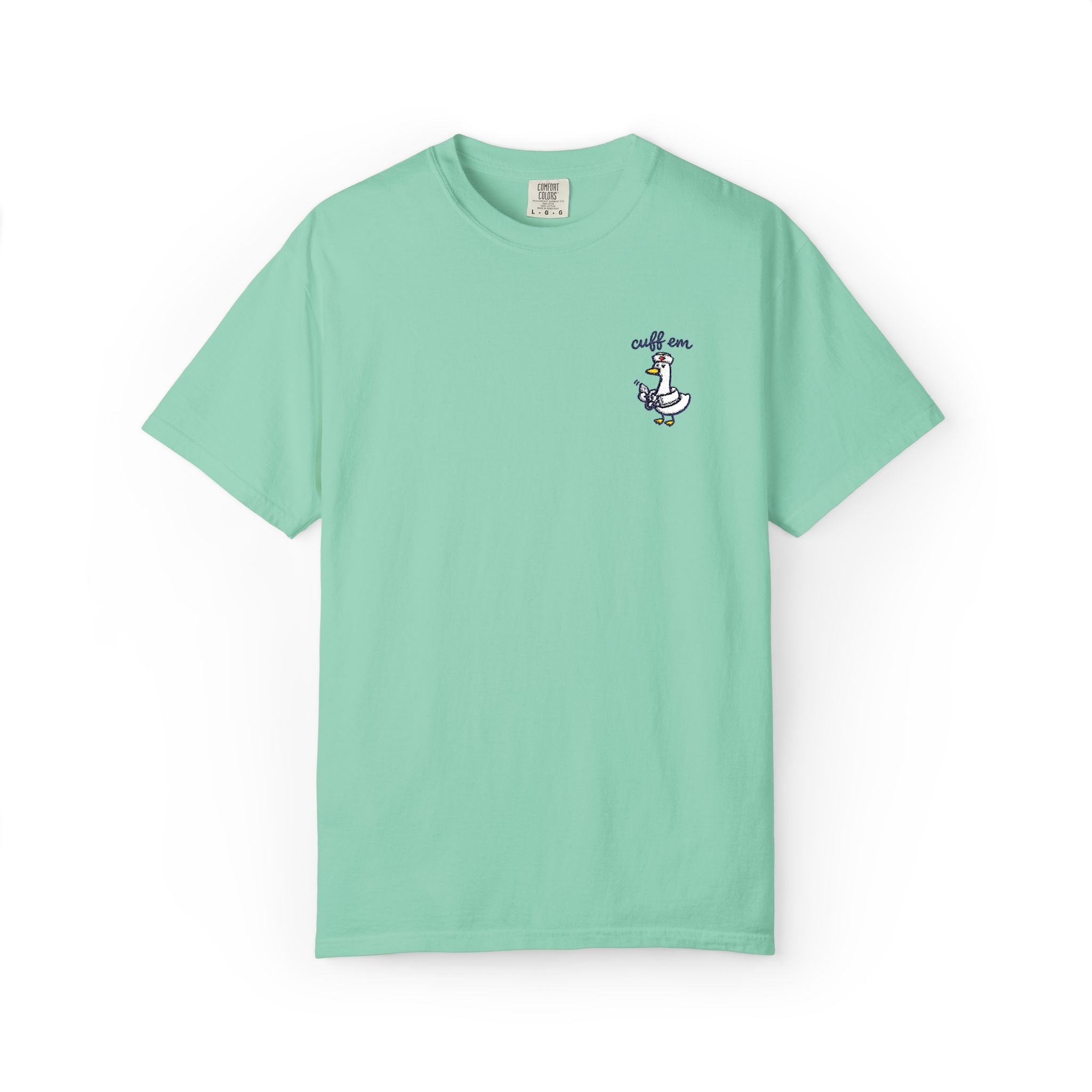 Coffee Goose Comfort Colors T-Shirt | Nurse & Healthcare Worker Tee