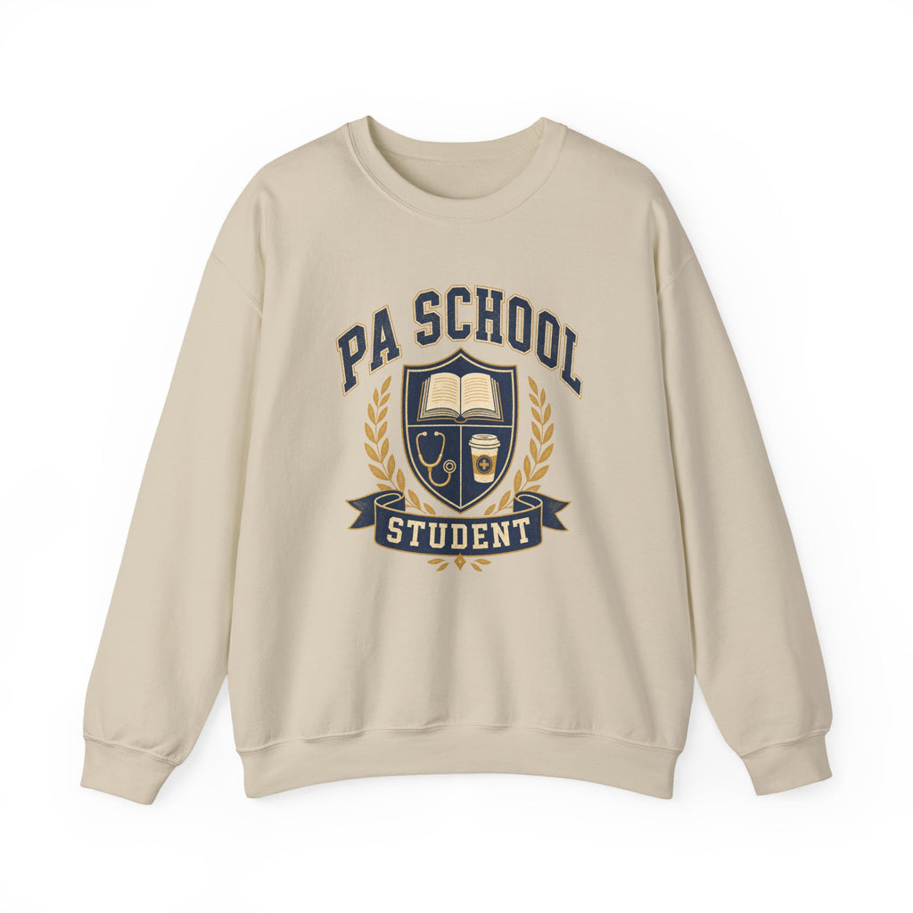 PA School Student Gildan 18000 sweatshirt in Sand
