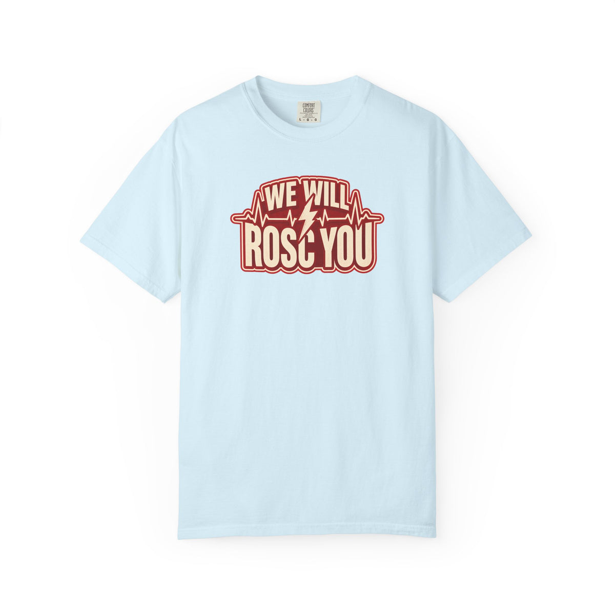 We Will ROSC You Shirt in Chambray
