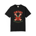 Ortho Christmas Crew candy-cane bones Comfort Colors 1717 tee in Black