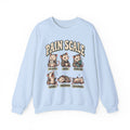 Pain Scale Opossum Sweatshirt in Light Blue