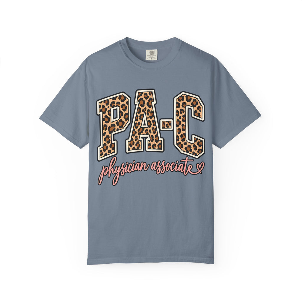 PA-C Leopard Shirt in Blue Jean