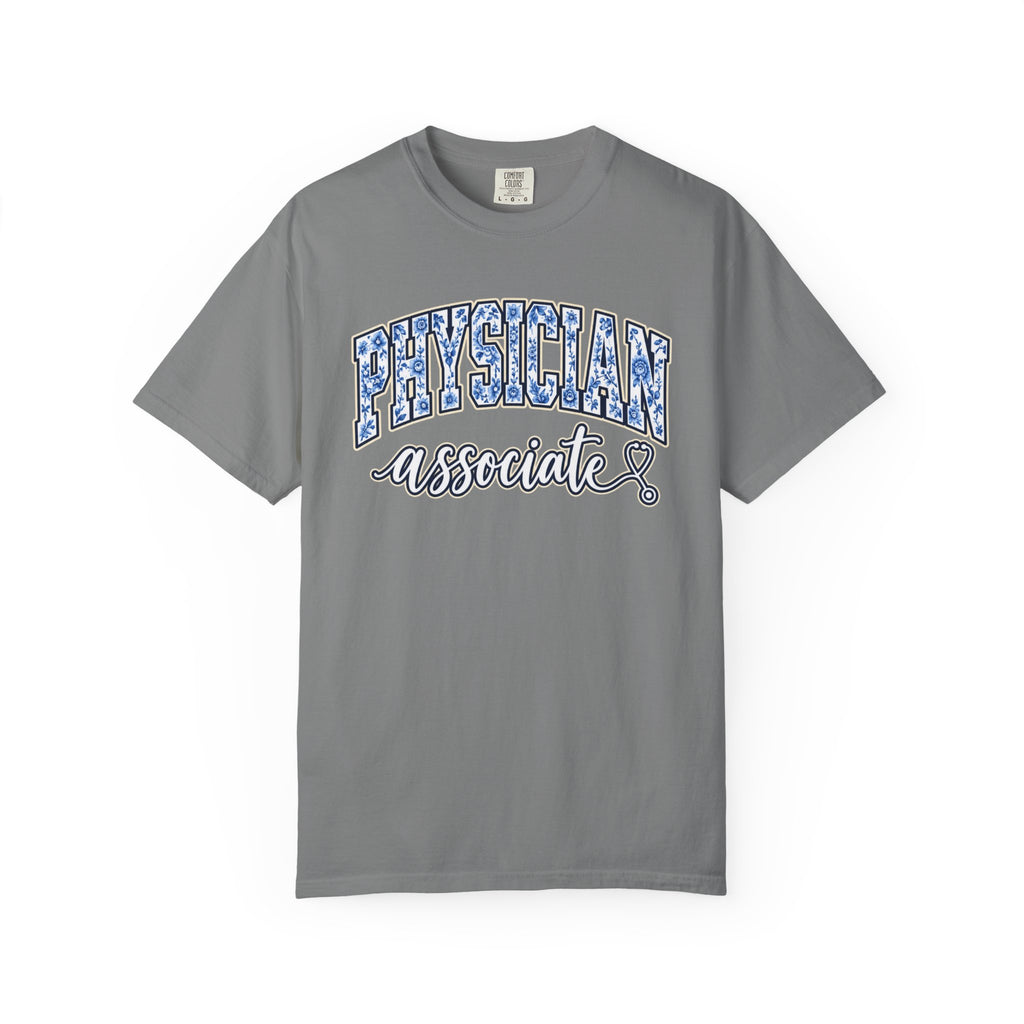 Physician Associate Varsity Shirt in Grey