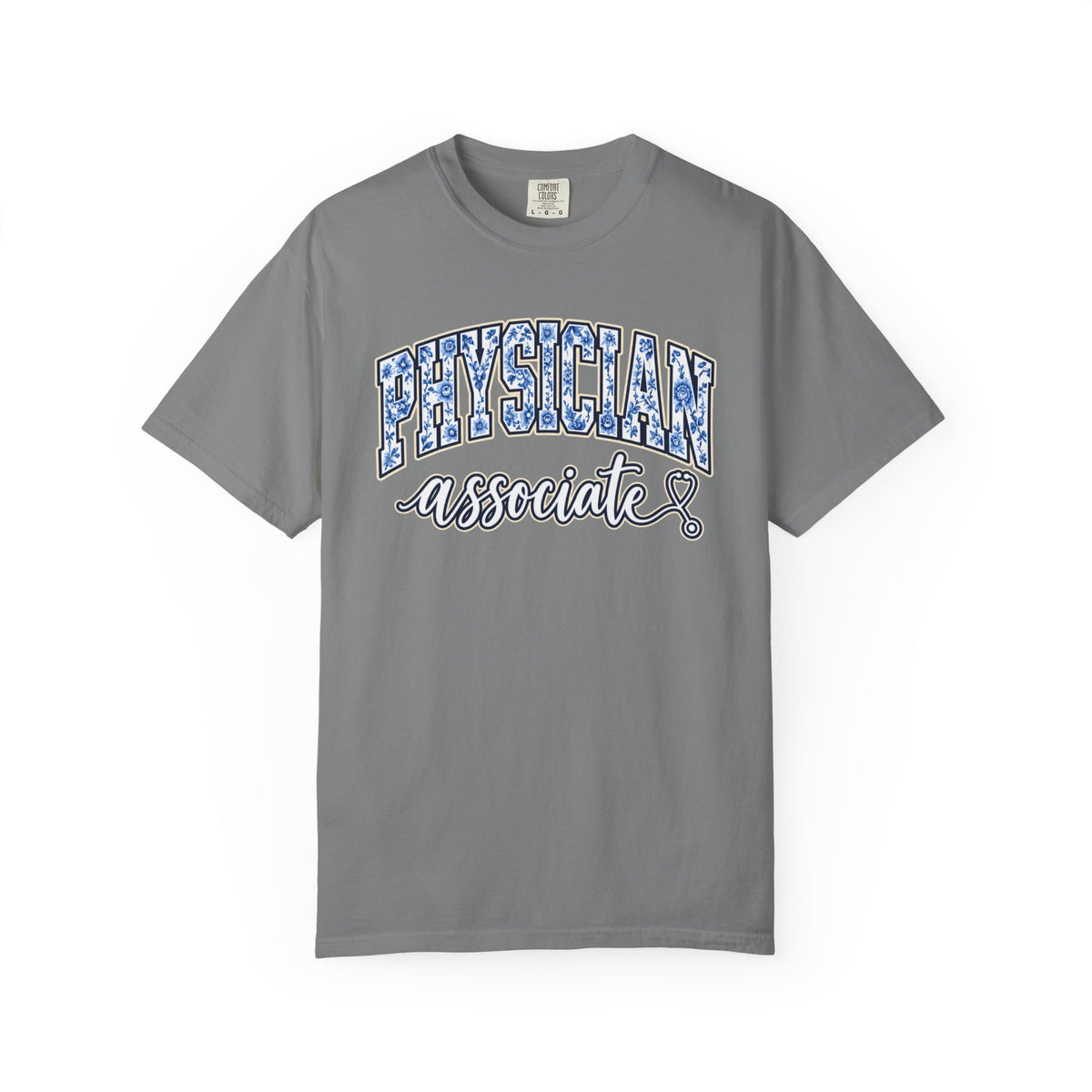Physician Associate Varsity Shirt in Grey