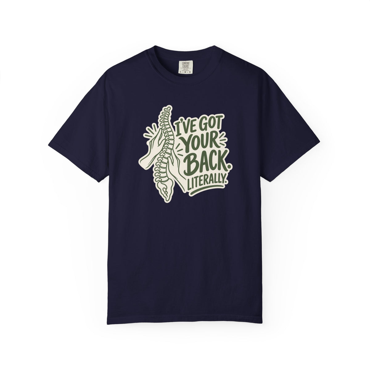 I've Got Your Back Literally Shirt in True Navy