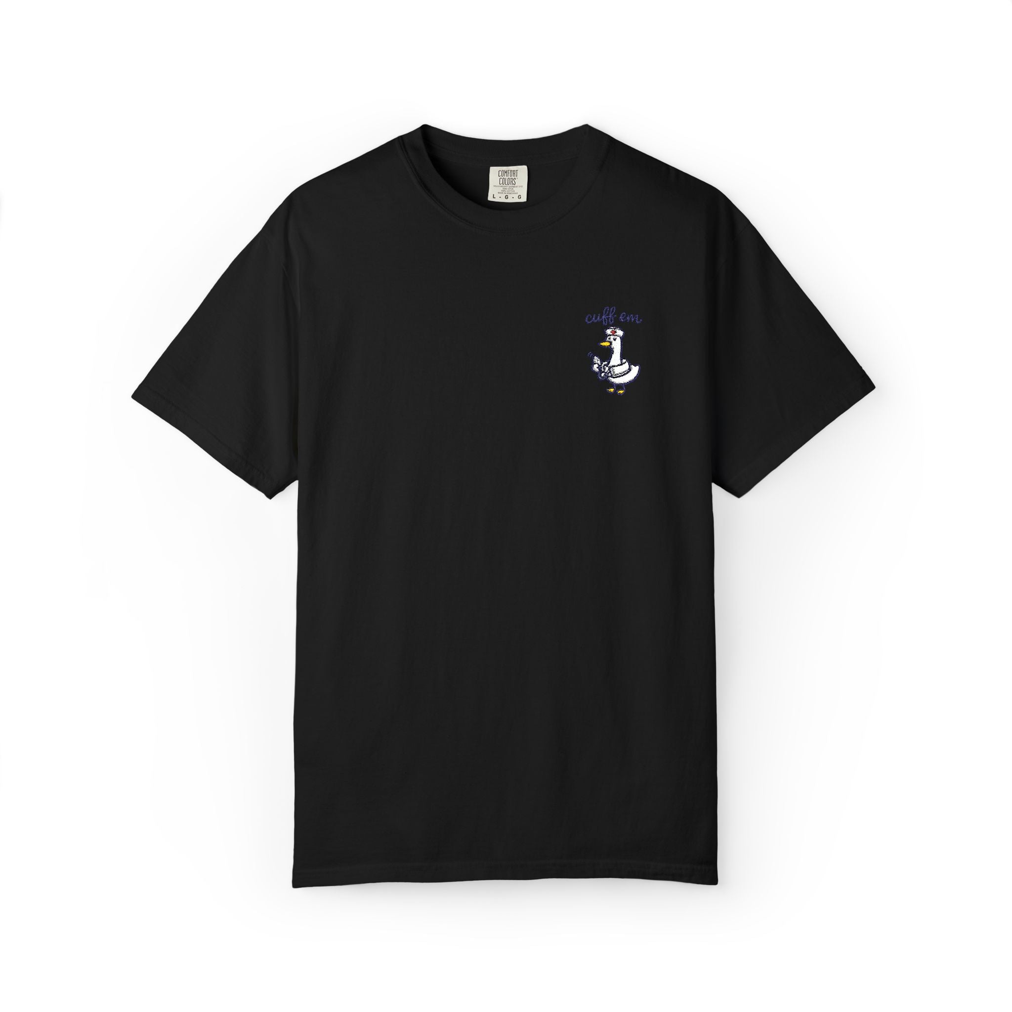 Coffee Goose Comfort Colors T-Shirt | Nurse & Healthcare Worker Tee