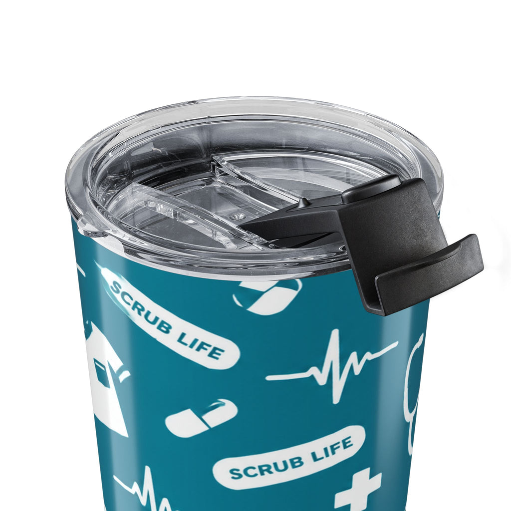 Scrub Life Medical Pattern Tumbler