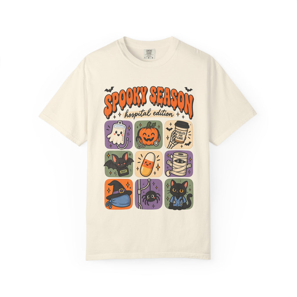 Spooky Season Hospital Edition Shirt in Ivory