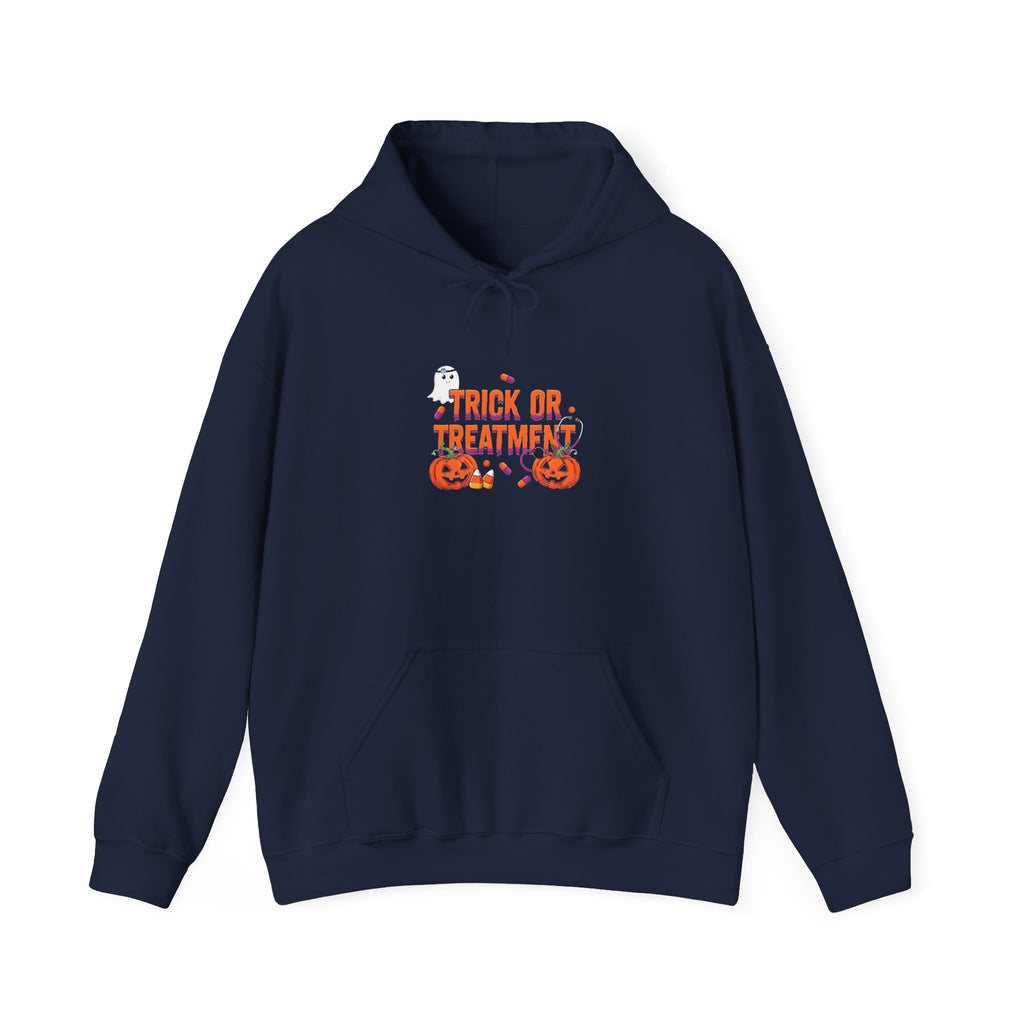 Trick or Treatment Hoodie in Navy