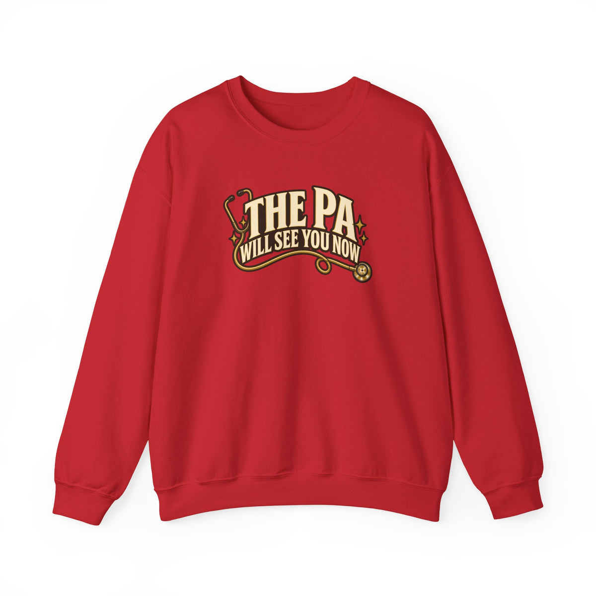 The PA Will See You Now Sweatshirt in Red