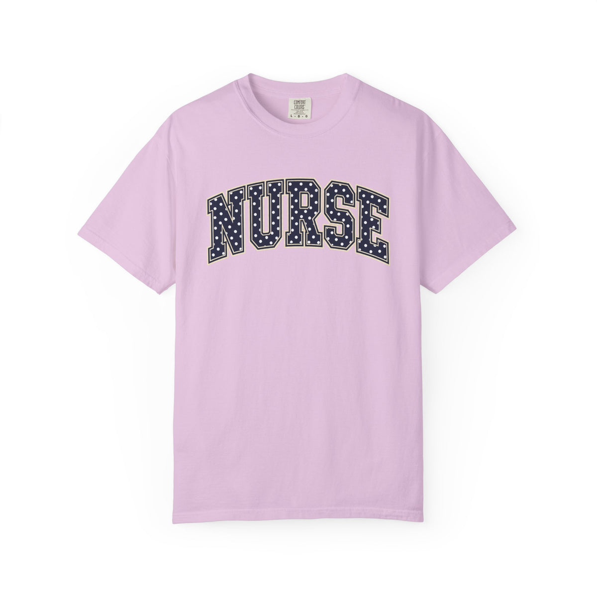 Nurse Varsity Shirt in Orchid