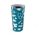 Scrub Life Medical Pattern Tumbler
