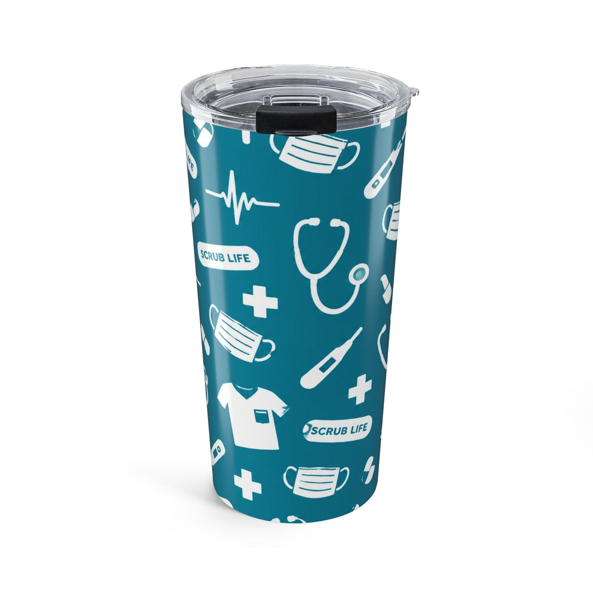 Scrub Life Medical Pattern Tumbler