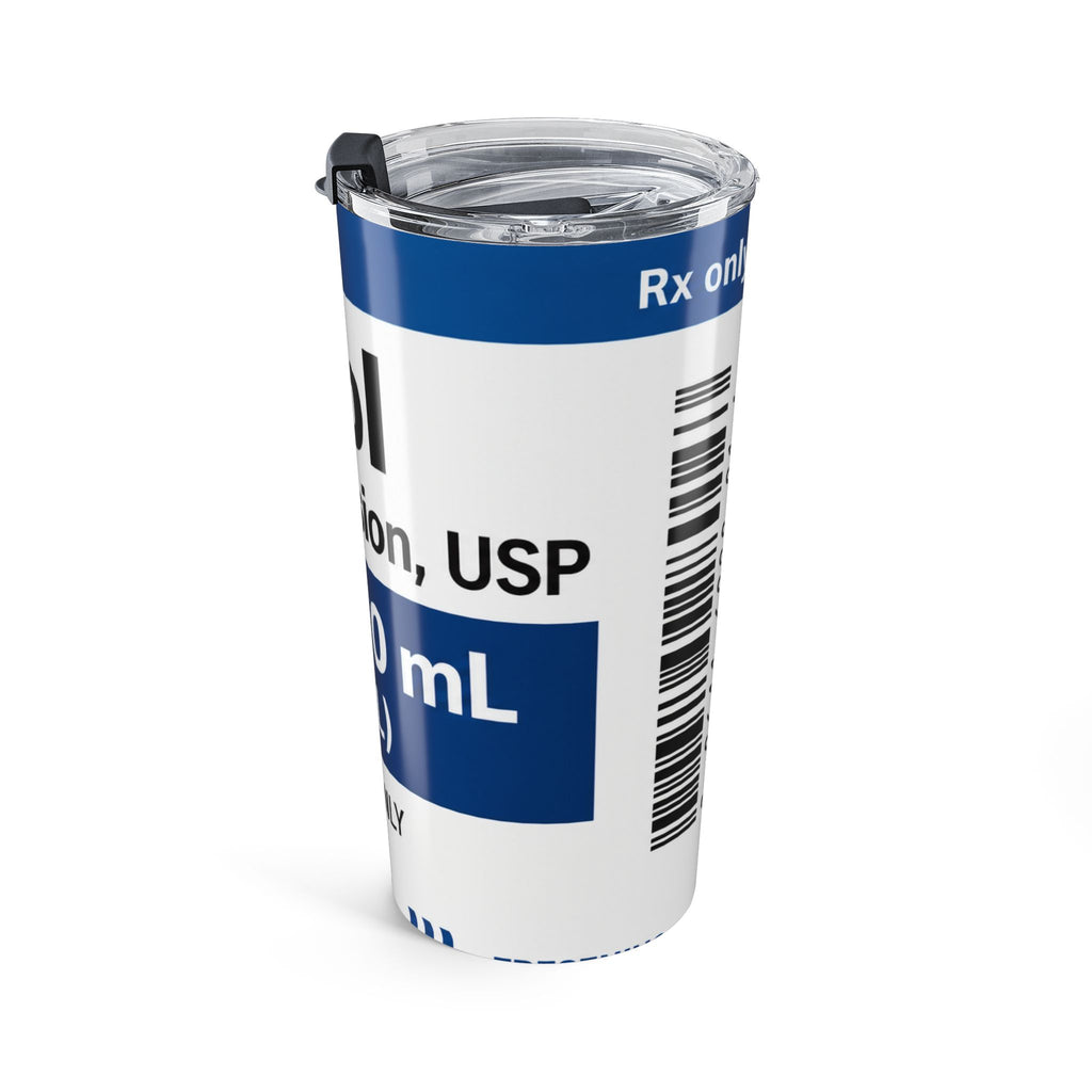 Propofol Medication Label Tumbler