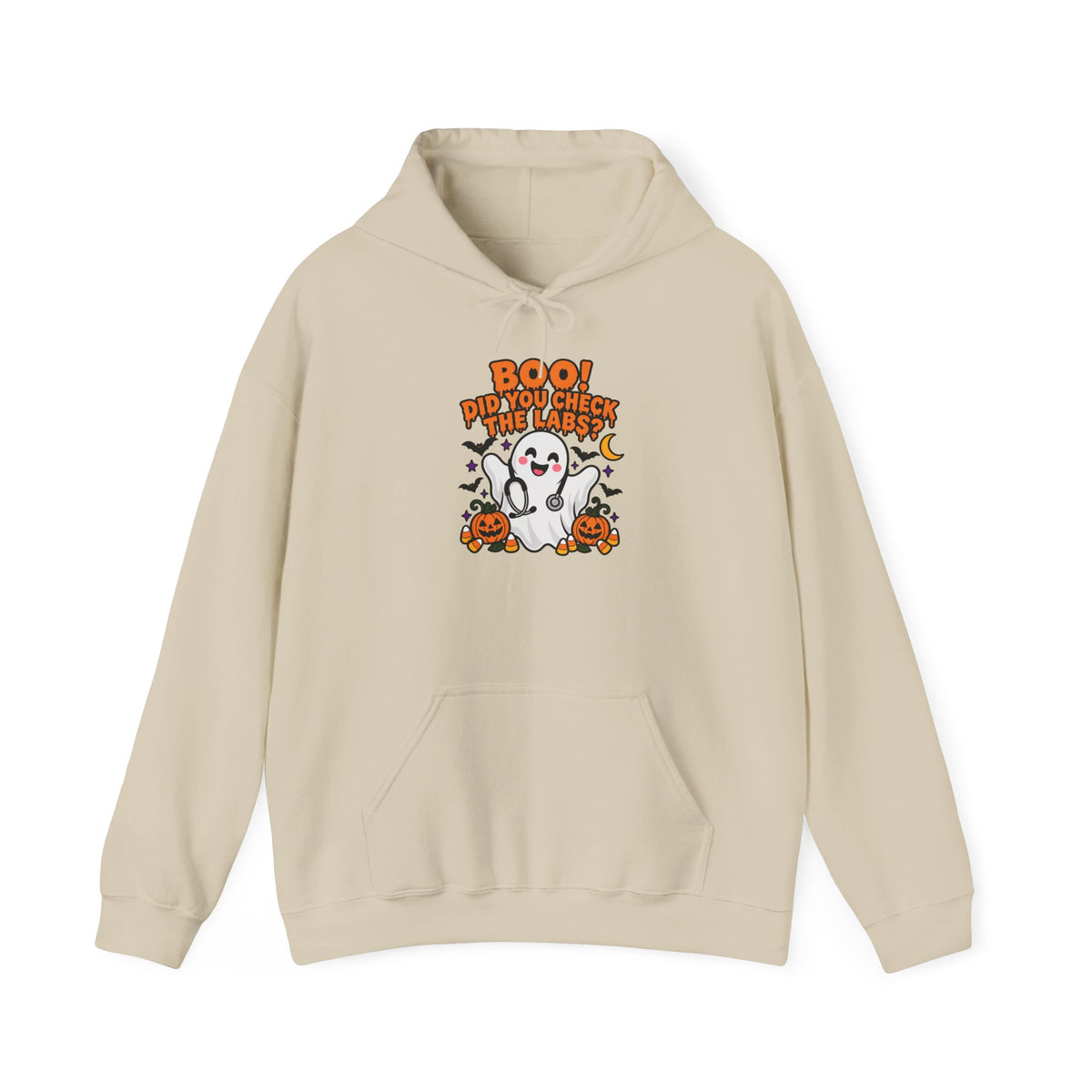 Boo! Did You Check the Labs? Hoodie in Sand