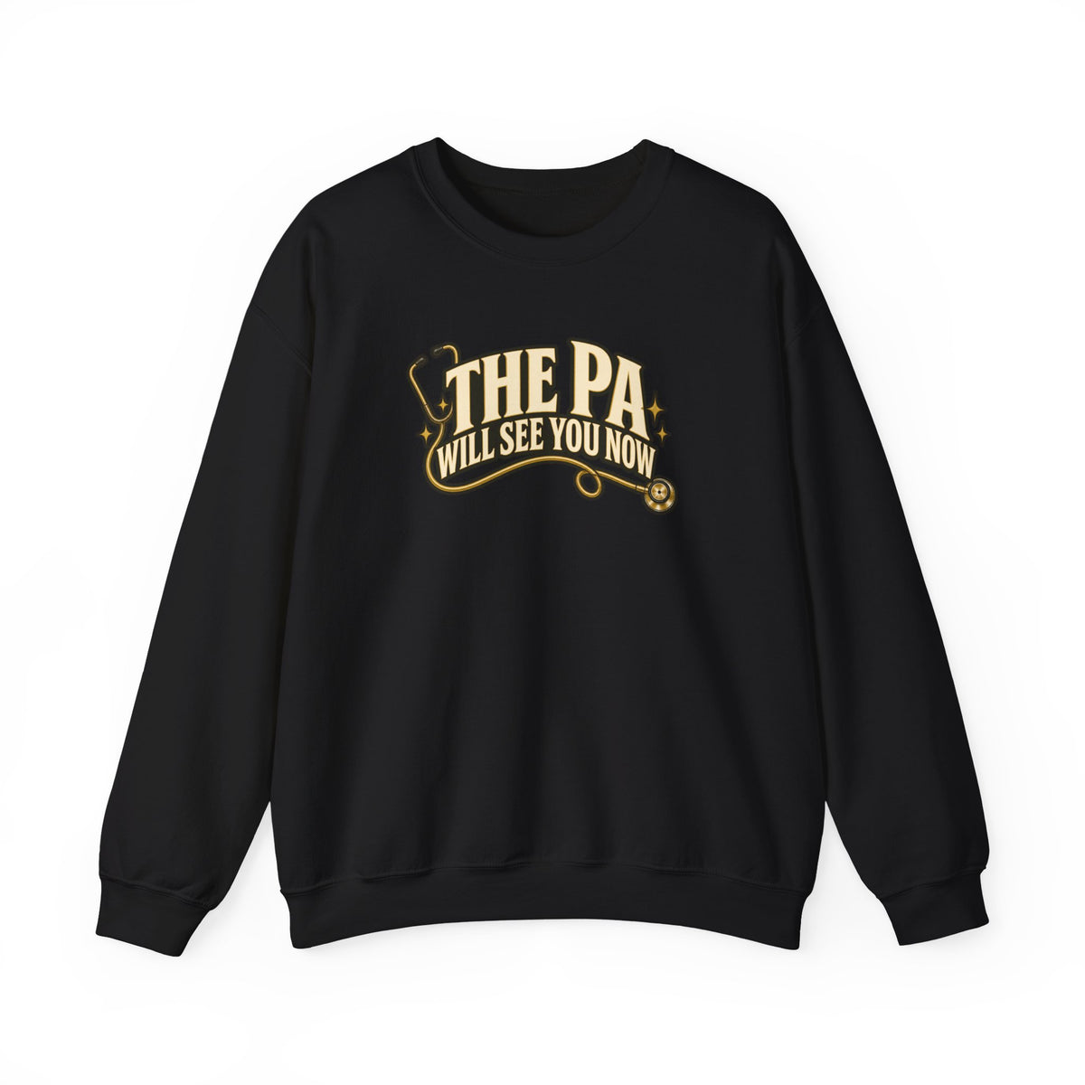 The PA Will See You Now Sweatshirt in Black