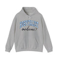 Hospitalist Gingham Hoodie in Sport Grey