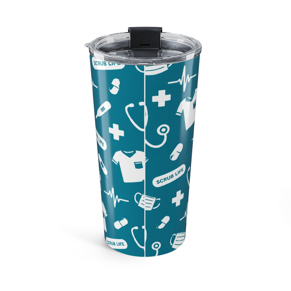 Scrub Life Medical Pattern Tumbler