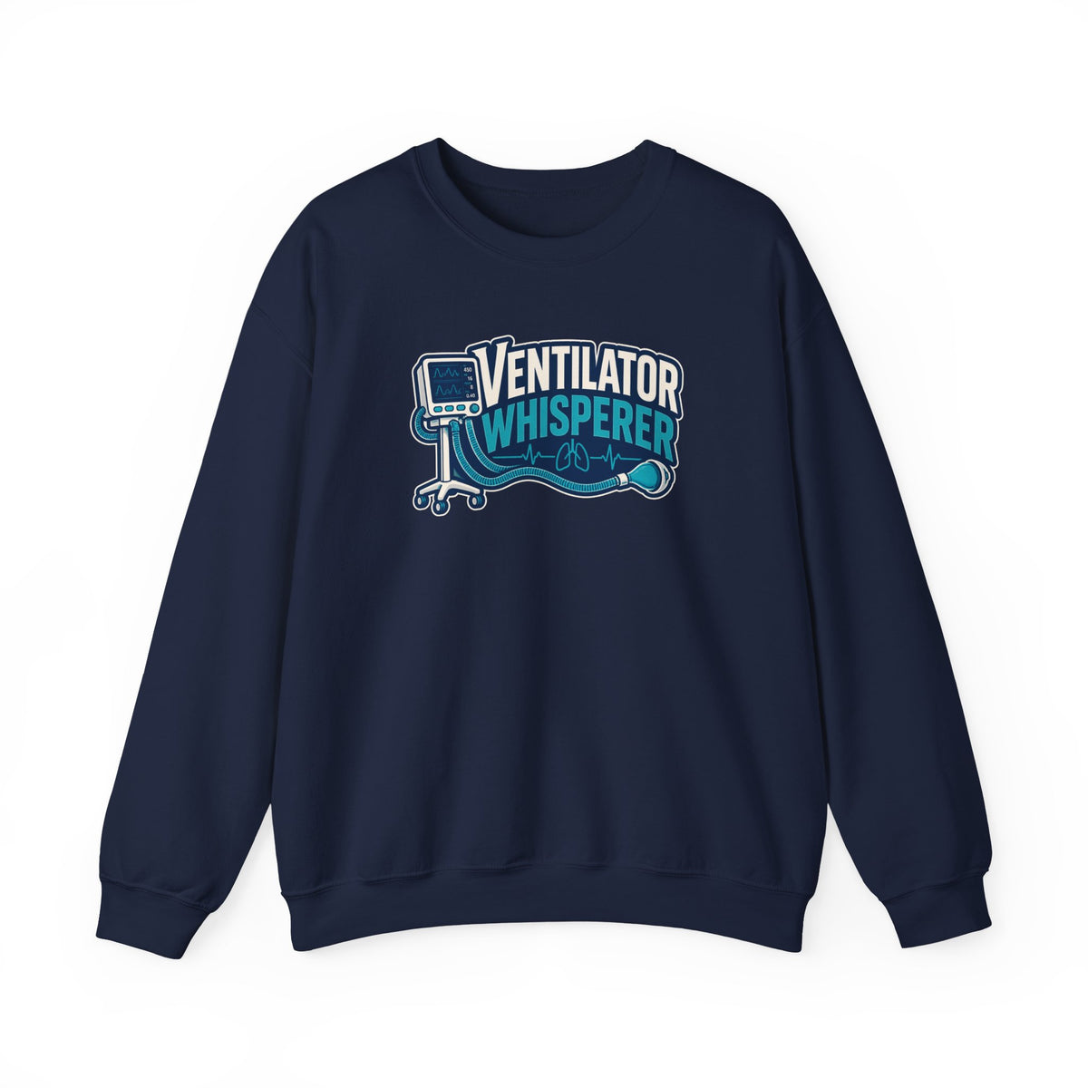 Ventilator Whisperer Sweatshirt in Navy