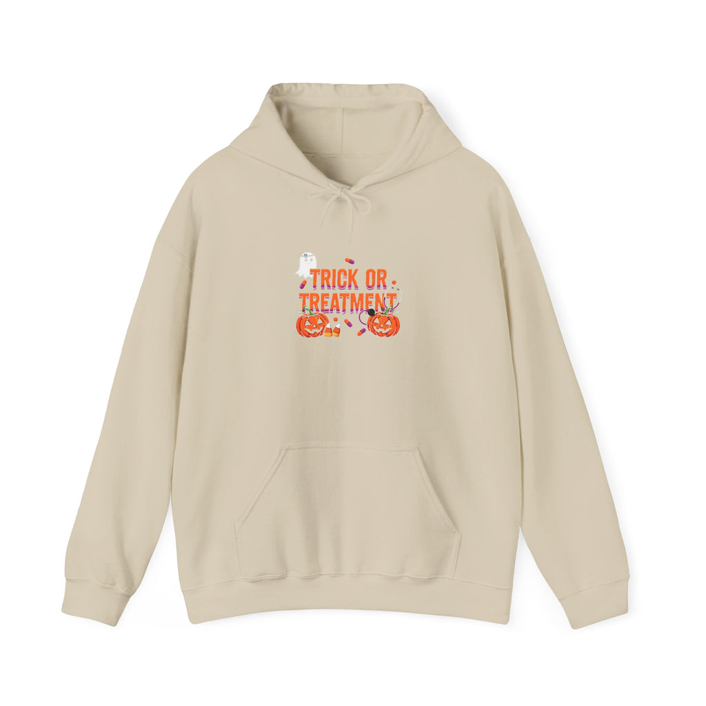 Trick or Treatment Hoodie in Sand
