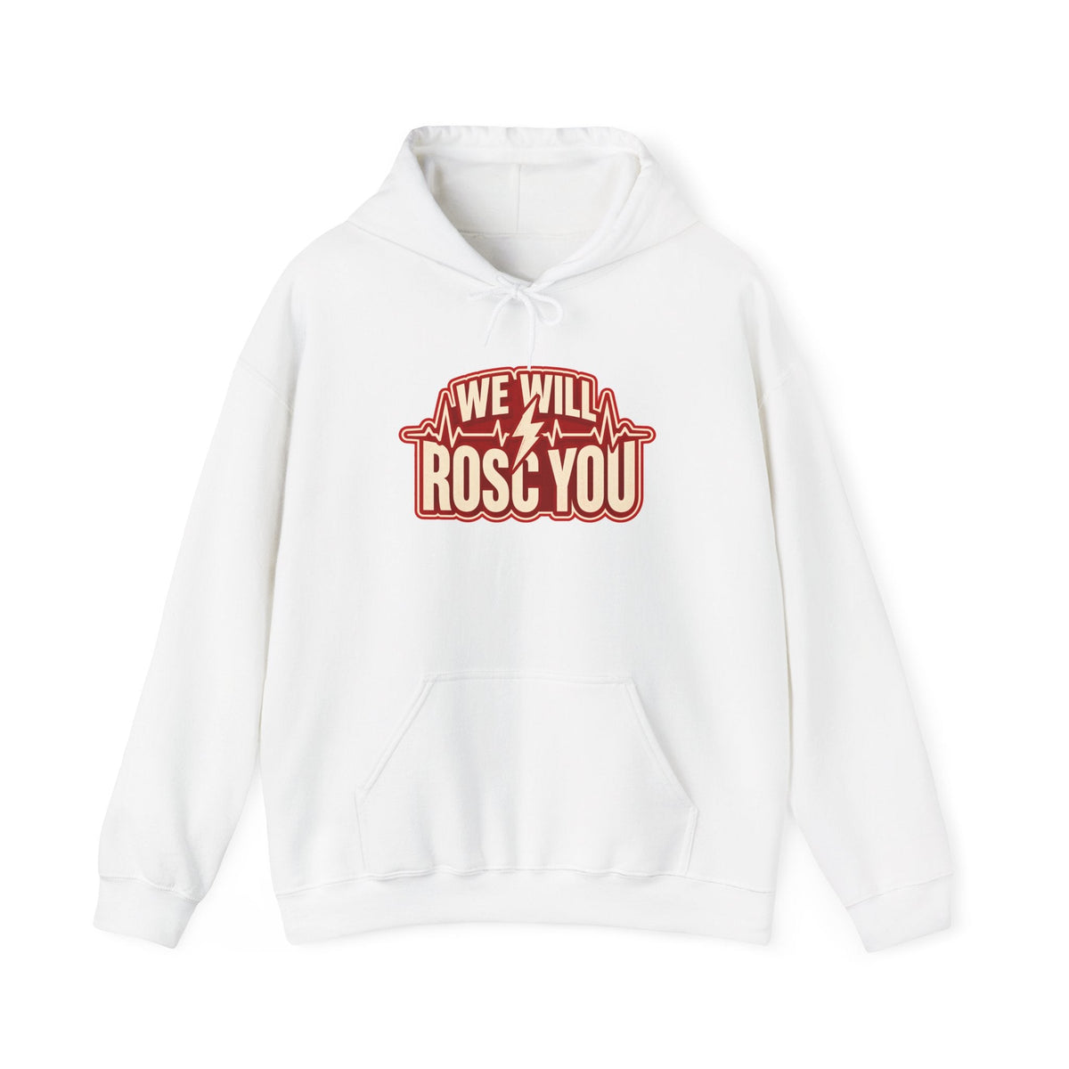 We Will ROSC You Hoodie in White