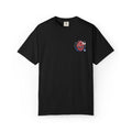 Cute Anatomical Heart Embroidered Shirt in Black