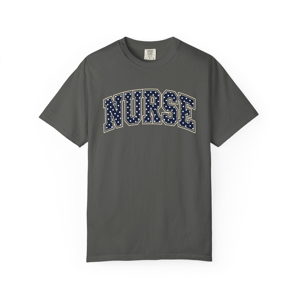 Nurse Varsity Shirt in Pepper