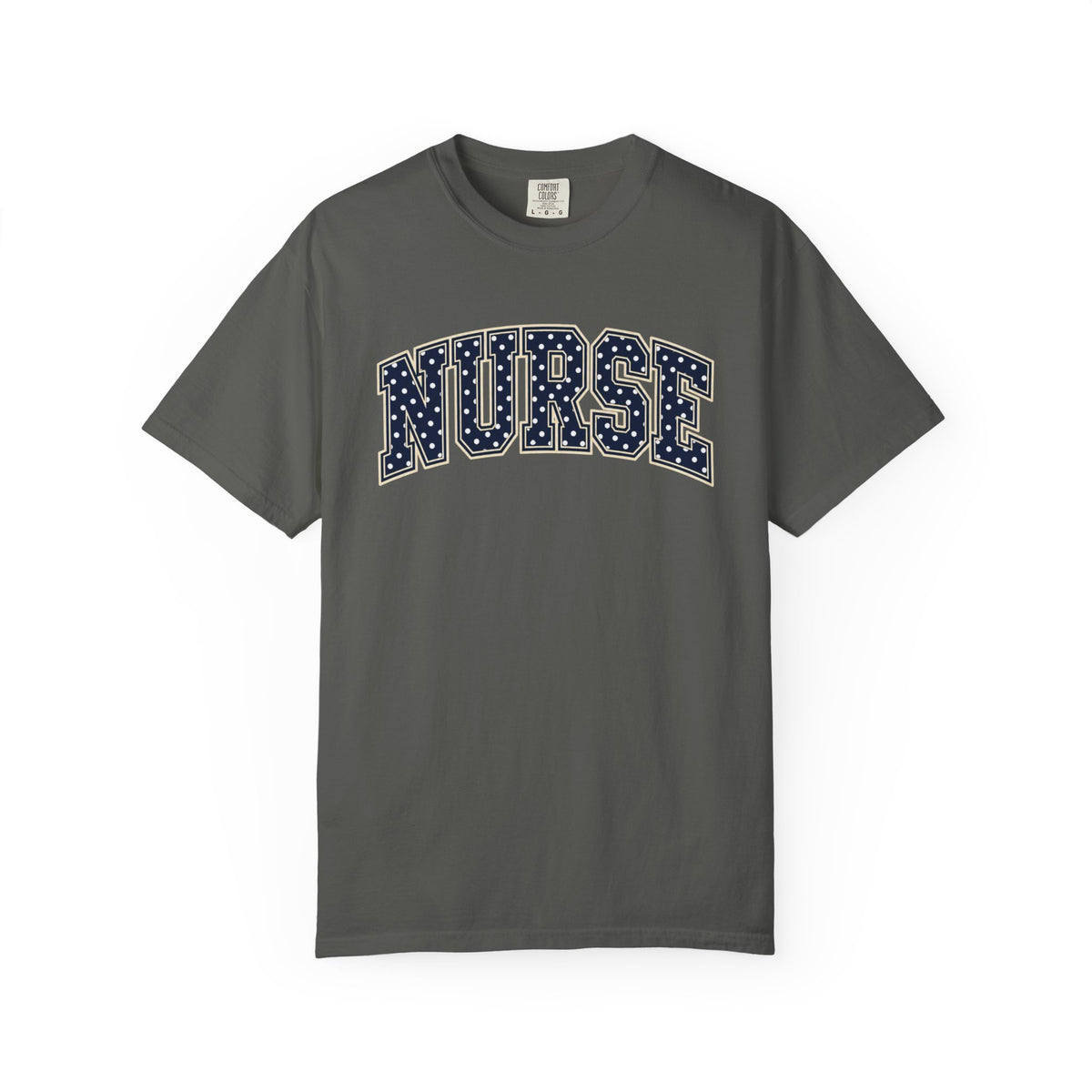 Nurse Varsity Shirt in Pepper