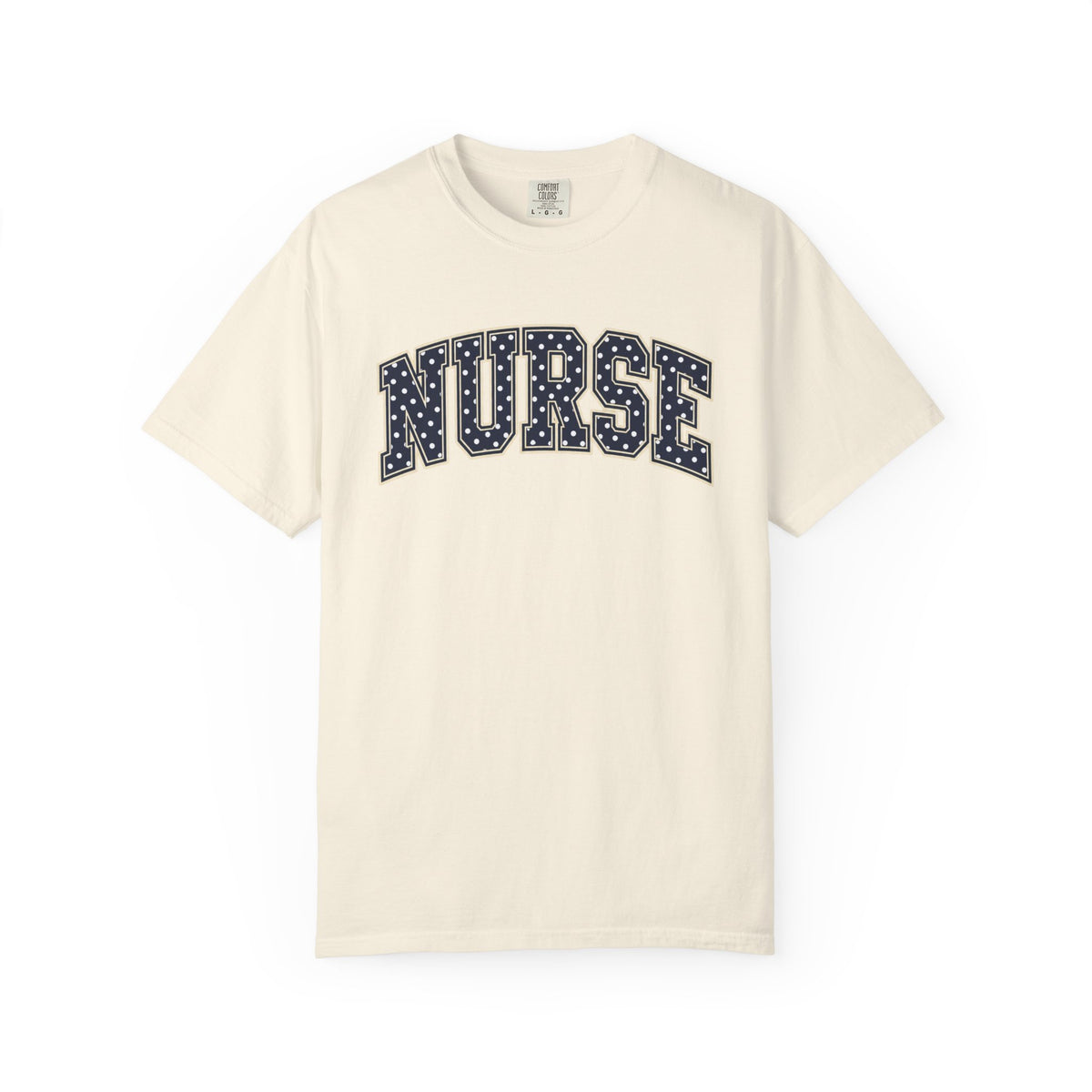 Nurse Varsity Shirt in Ivory