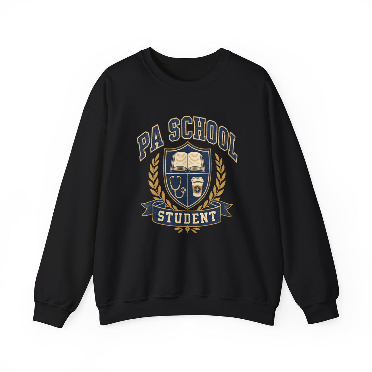 PA School Student Gildan 18000 sweatshirt in Black
