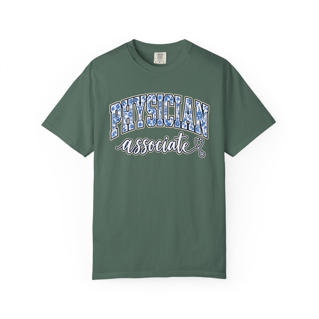 Physician Associate Varsity Shirt in Blue Spruce