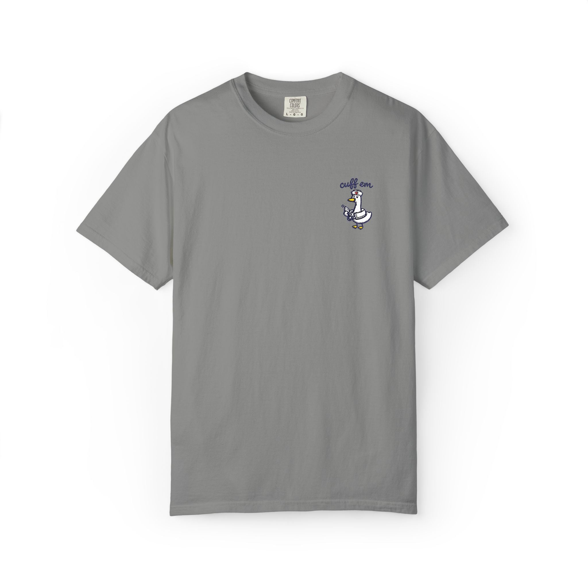 Coffee Goose Comfort Colors T-Shirt | Nurse & Healthcare Worker Tee
