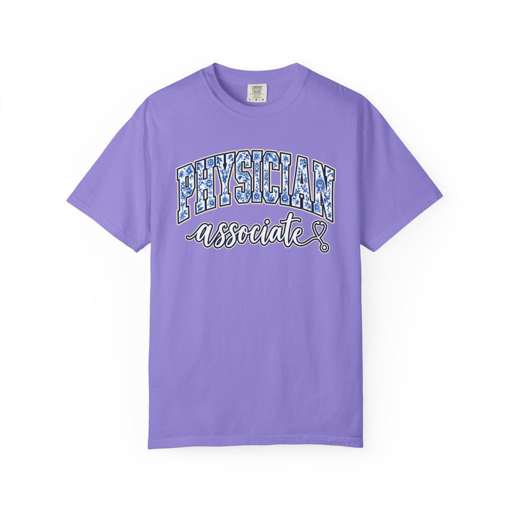 Physician Associate Varsity Shirt in Violet
