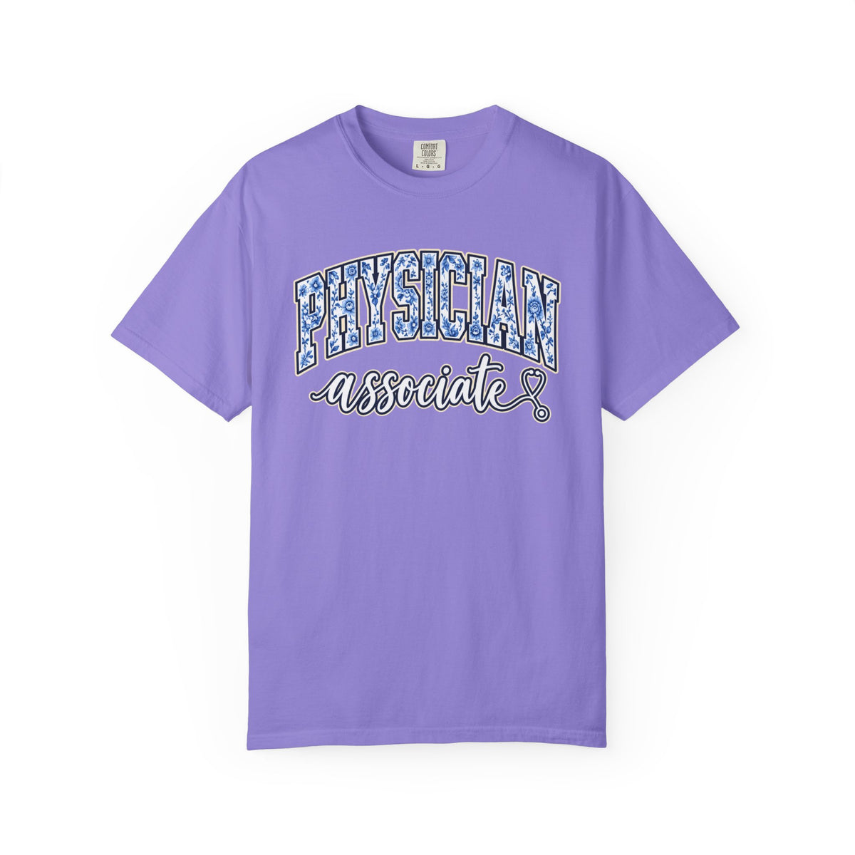 Physician Associate Varsity Shirt in Violet