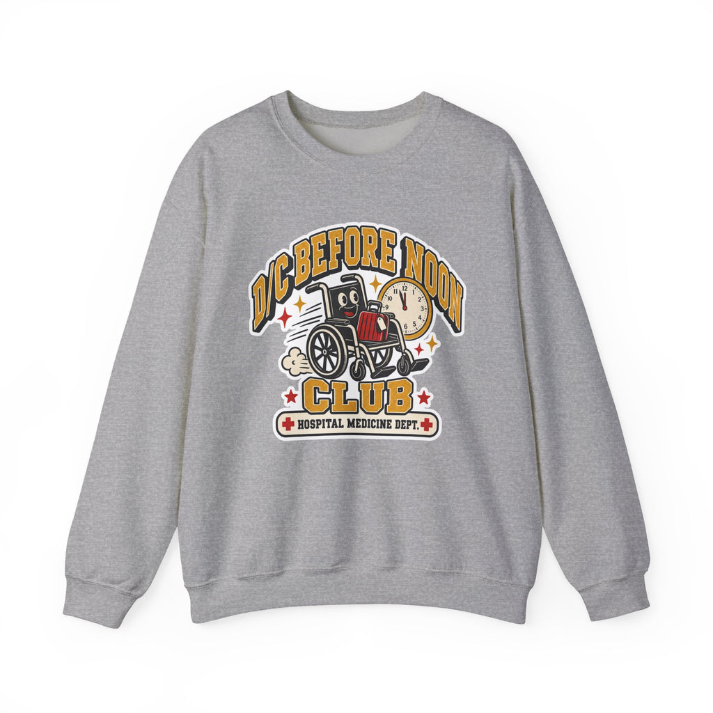 D/C Before Noon Club Sweatshirt in Sport Grey