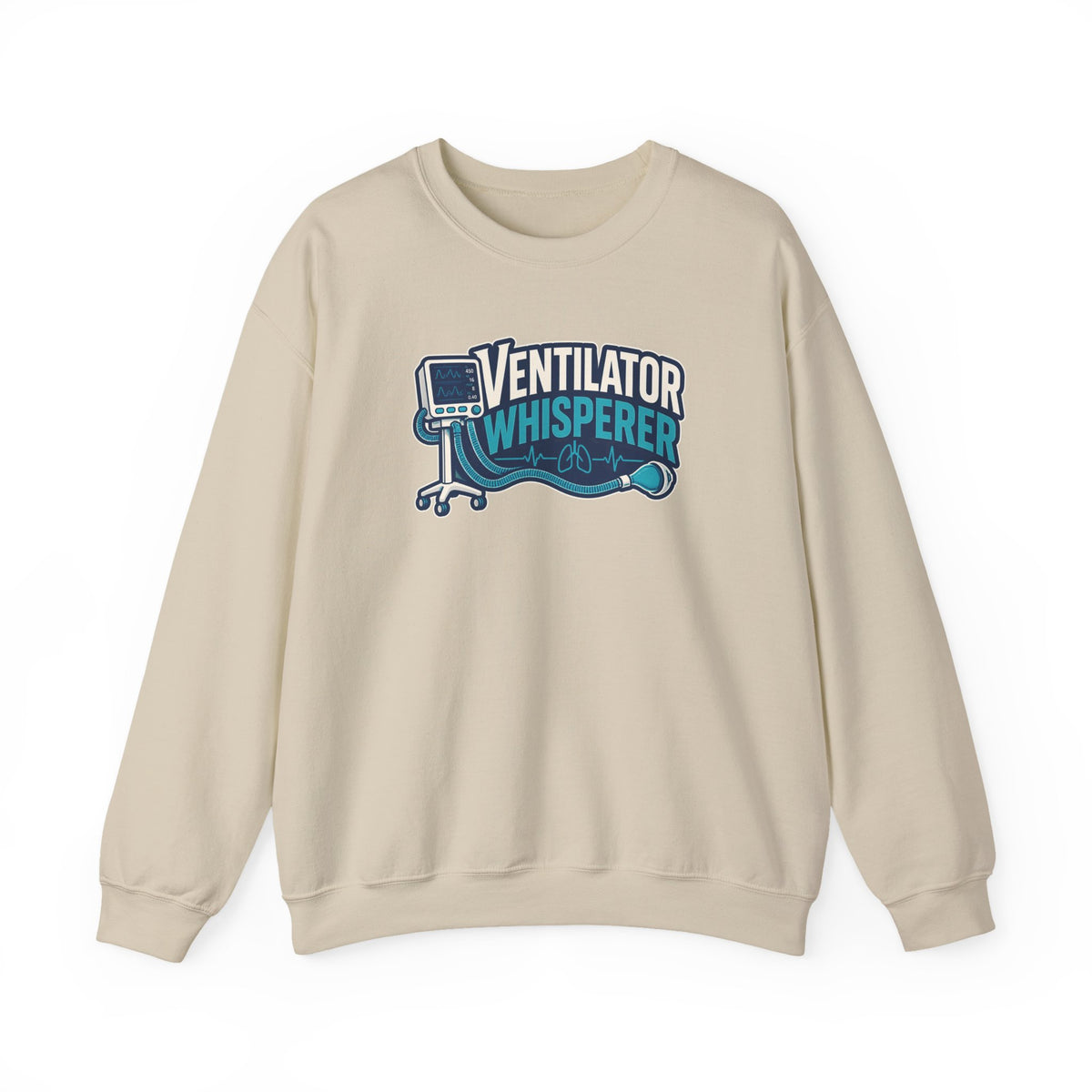 Ventilator Whisperer Sweatshirt in Sand