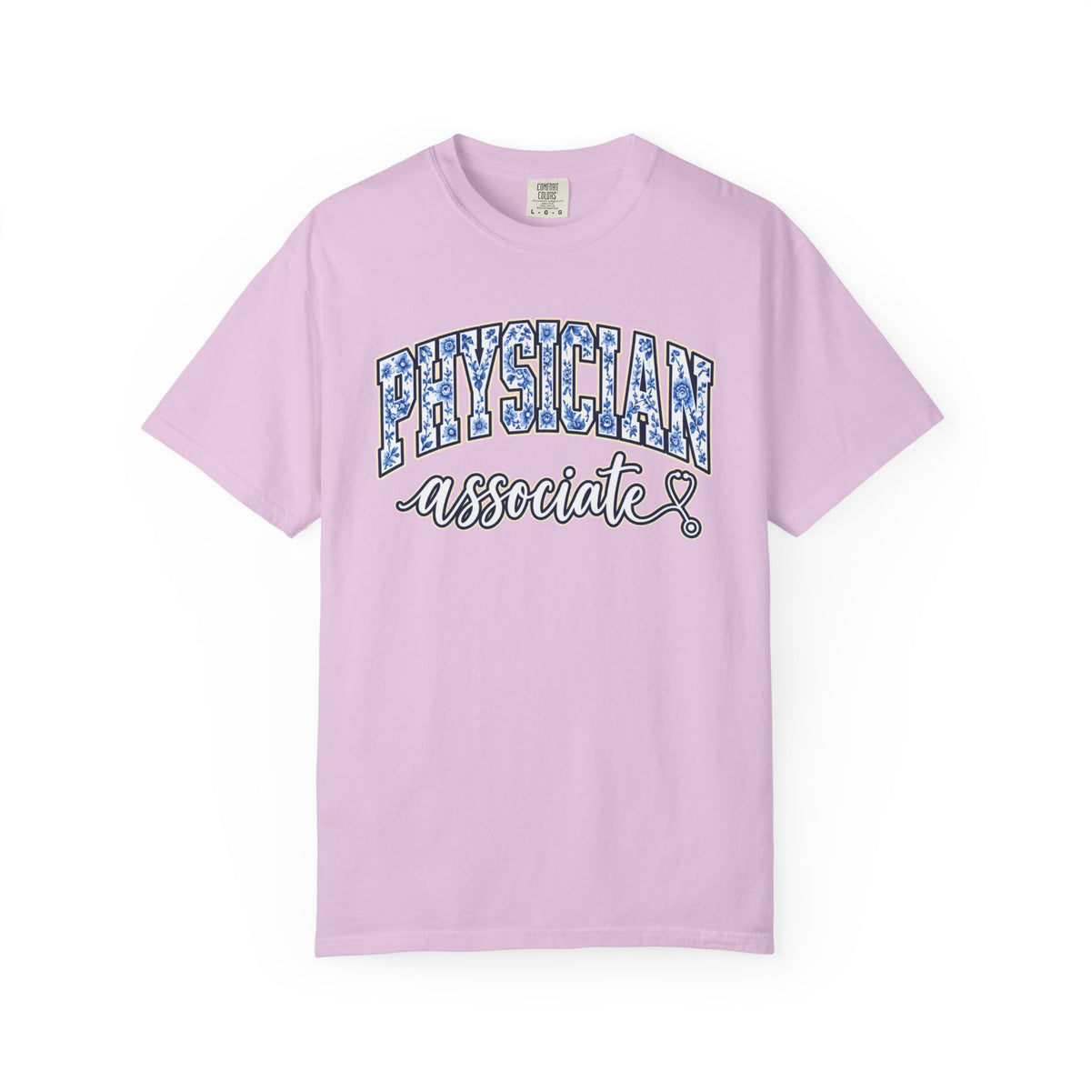 Physician Associate Varsity Shirt in Orchid