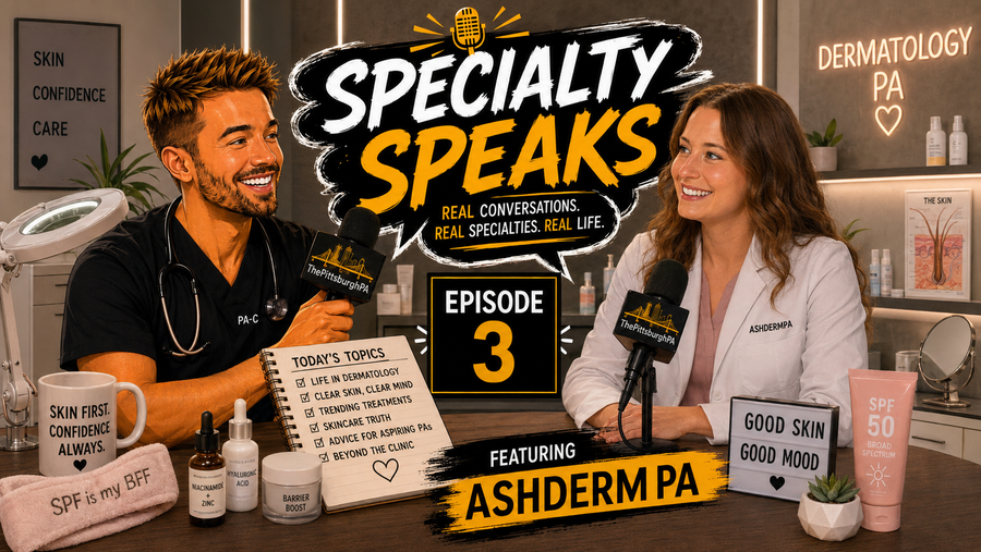 Speciality Speaks Episode 3: Dermatology featuring Ashdermpa