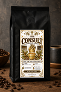 The Consult Espresso private-label coffee bag
