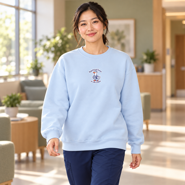 Registered Goose on the Loose Embroidered Sweatshirt
