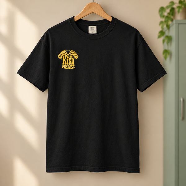 Steady Hands Kind Heart Shirt, Nurse Comfort Colors Tee, Healthcare Worker Gift