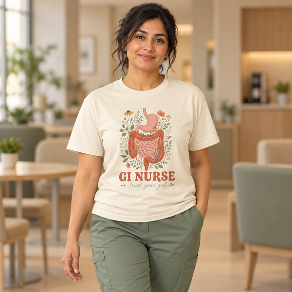 GI Nurse Shirt, Trust Your Gut Comfort Colors Tee