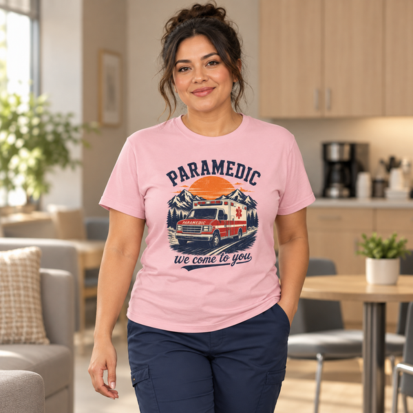 Paramedic Shirt, We Come to You Comfort Colors Tee